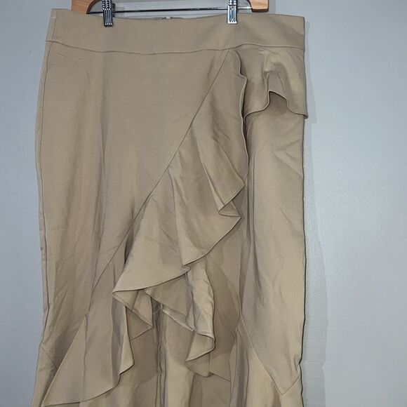 7th Avenue Design Studio Ruffled Pencil Skirt with Stretch 16 - Picture 3 of 10